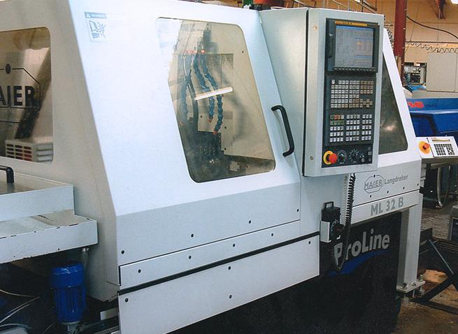 Maier 32B CNC Sliding Headstock Lathe